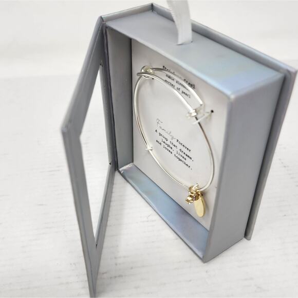 Family Forever Bracelot Gift Idea New in Package Cubic Zirconia Mother of Pearl - Picture 6 of 9